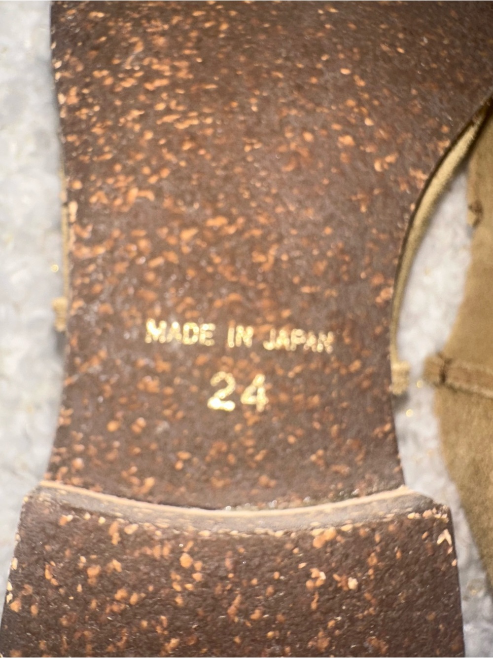U - DOT JAPANESE Tan Suede Tassel Loafers - Picture 7 of 8